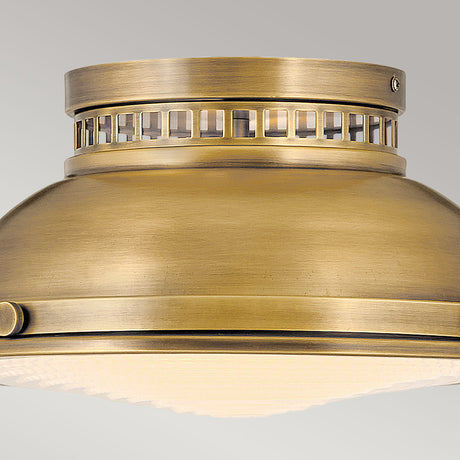 Hinkley Ceiling Flush from the Amelia range. Amelia 2lt Flush Light Product Code = HK-AMELIA-F-M-HB