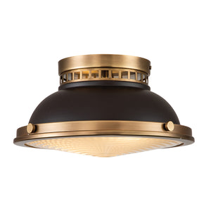 Hinkley Ceiling Flush from the Amelia range. Amelia 2lt Flush Light Product Code = HK-AMELIA-F-M-RB