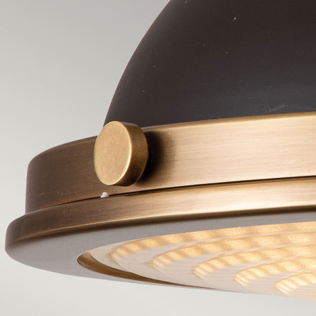 Hinkley Ceiling Flush from the Amelia range. Amelia 2lt Flush Light Product Code = HK-AMELIA-F-M-RB