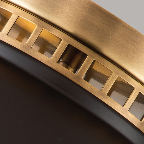 Hinkley Ceiling Flush from the Amelia range. Amelia 2lt Flush Light Product Code = HK-AMELIA-F-M-RB