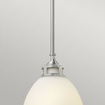 Hinkley Pendant from the Amelia range. Amelia 1 Light Medium Pendant – SKU HK-AMELIA-P-M-CM