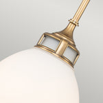 Hinkley Pendant from the Amelia range. Amelia 1 Light Medium Pendant Product Code = HK-AMELIA-P-M-HB