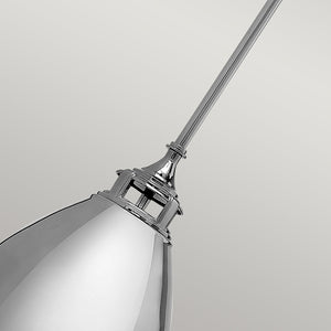 Hinkley Pendant from the Amelia range. Amelia 1 Light Medium Pendant  Product Code = HK-AMELIA-P-M-PN