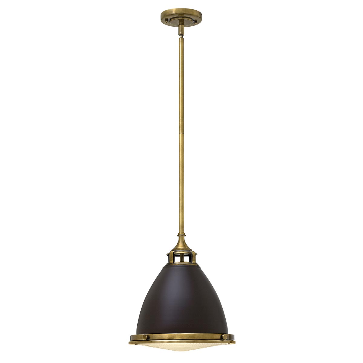 Hinkley Pendant from the Amelia range. Amelia 1 Light Medium Pendant Product Code = HK-AMELIA-P-M-RB