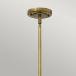 Hinkley Pendant from the Amelia range. Amelia 1 Light Medium Pendant Product Code = HK-AMELIA-P-M-RB