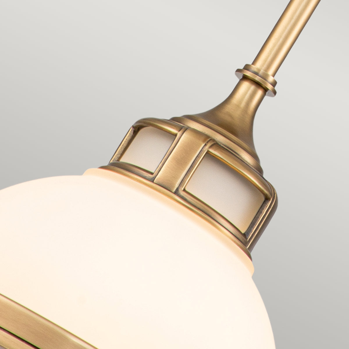 Hinkley Pendant from the Amelia range. Amelia 1 Light Mini Pendant Product Code = HK-AMELIA-P-S-HB