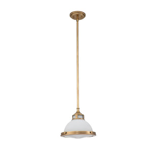 Hinkley Pendant from the Amelia range. Amelia 1 Light Mini Pendant Product Code = HK-AMELIA-P-S-HB