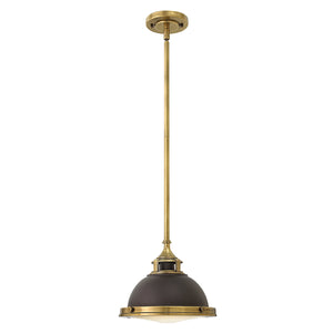 Hinkley Pendant from the Amelia range. Amelia 1Lt Mini Pendant Product Code = HK-AMELIA-P-S-RB