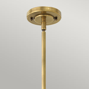 Hinkley Pendant from the Amelia range. Amelia 1Lt Mini Pendant Product Code = HK-AMELIA-P-S-RB