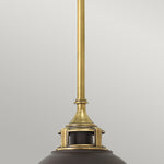 Hinkley Pendant from the Amelia range. Amelia 1Lt Mini Pendant Product Code = HK-AMELIA-P-S-RB