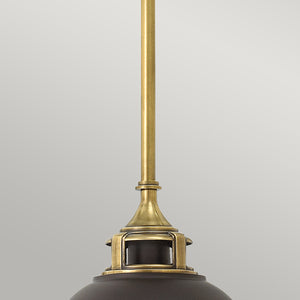 Hinkley Pendant from the Amelia range. Amelia 1Lt Mini Pendant Product Code = HK-AMELIA-P-S-RB