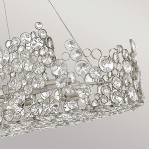 Hinkley Linear Chandelier from the Anya range. Anya Linear Chandelier Product Code = HK-ANYA-ISLE
