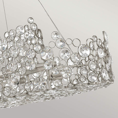 Hinkley Linear Chandelier from the Anya range. Anya Linear Chandelier Product Code = HK-ANYA-ISLE