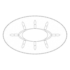 Hinkley Linear Chandelier from the Anya range. Anya Linear Chandelier Product Code = HK-ANYA-ISLE