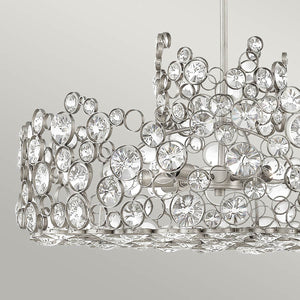 Hinkley Chandelier from the Anya range. Anya 6 Light Chandelier Product Code = HK-ANYA6