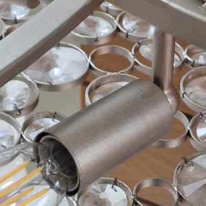Hinkley Chandelier from the Anya range. Anya 6 Light Chandelier Product Code = HK-ANYA6