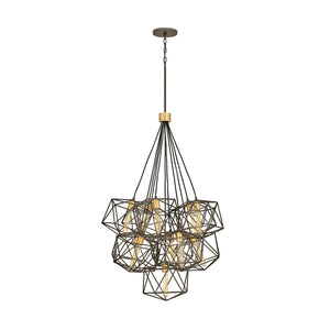 Hinkley Pendant from the Astrid range. Astrid 11 Light Pendant Cluster Product Code = HK-ASTRID-11P