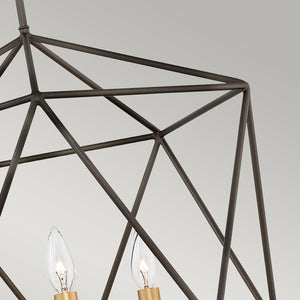 Hinkley Pendant from the Astrid range. Astrid 3 Light Pendant Chandelier Product Code = HK-ASTRID-3P