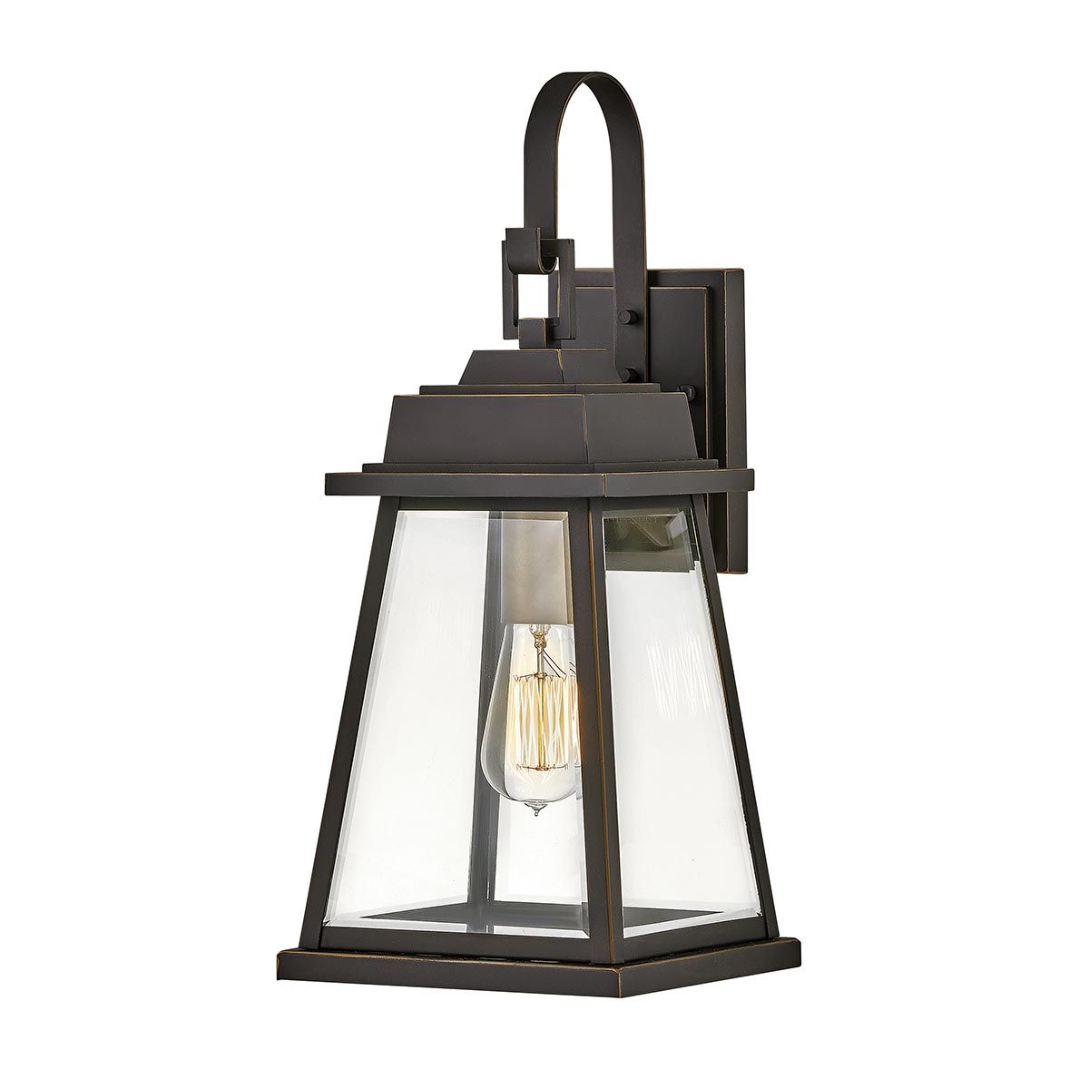 Hinkley Outdoor Wall Light from the Bainbridge range. Bainbridge 1 Light Wall Lantern - Medium – SKU HK-BAINBRIDGE-M-OZ