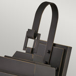 Hinkley Outdoor Wall Light from the Bainbridge range. Bainbridge 1 Light Wall Lantern - Medium – SKU HK-BAINBRIDGE-M-OZ