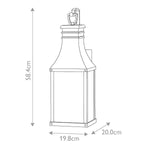 Hinkley Beacon Hill 2-light Medium Wall Lantern – SKU HK-BEACON-HILL-M-MB