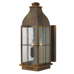 Hinkley Outdoor Wall Light from the Bingham range. Bingham 3 Light Large Wall Lantern – SKU HK-BINGHAM-L