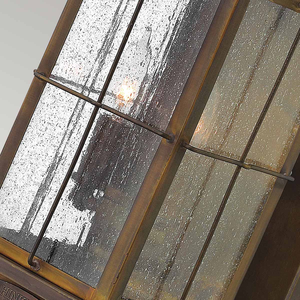 Hinkley Outdoor Wall Light from the Bingham range. Bingham 3 Light Medium Wall Lantern  Product Code = HK-BINGHAM-M