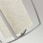 Hinkley Pendant from the Blakely range. Blakely 3 Light Large Pendant - Brushed Nickel Product Code = HK-BLAKELY-3P-BN