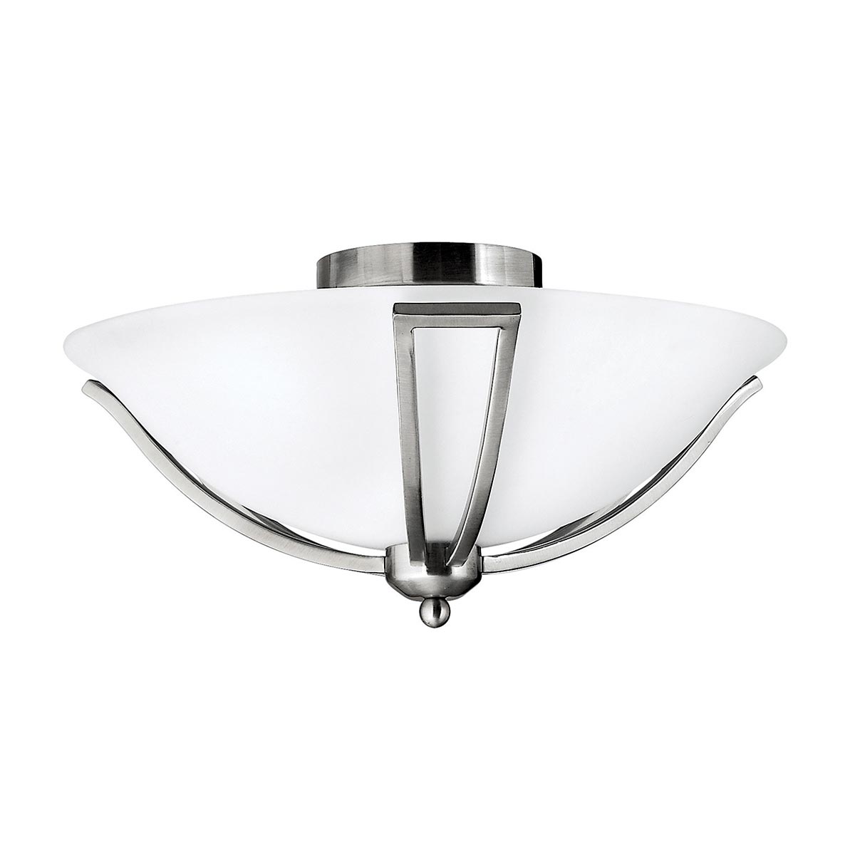 Hinkley Ceiling Flush from the Bolla range. Bolla 2 Light Flush Product Code = HK-BOLLA-F