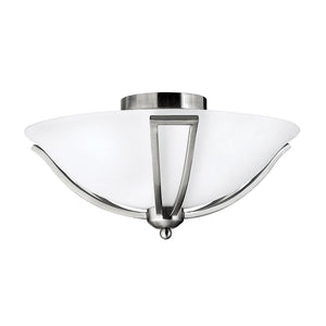 Hinkley Ceiling Flush from the Bolla range. Bolla 2 Light Flush Product Code = HK-BOLLA-F