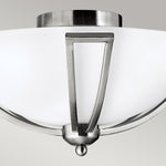 Hinkley Ceiling Flush from the Bolla range. Bolla 2 Light Flush Product Code = HK-BOLLA-F