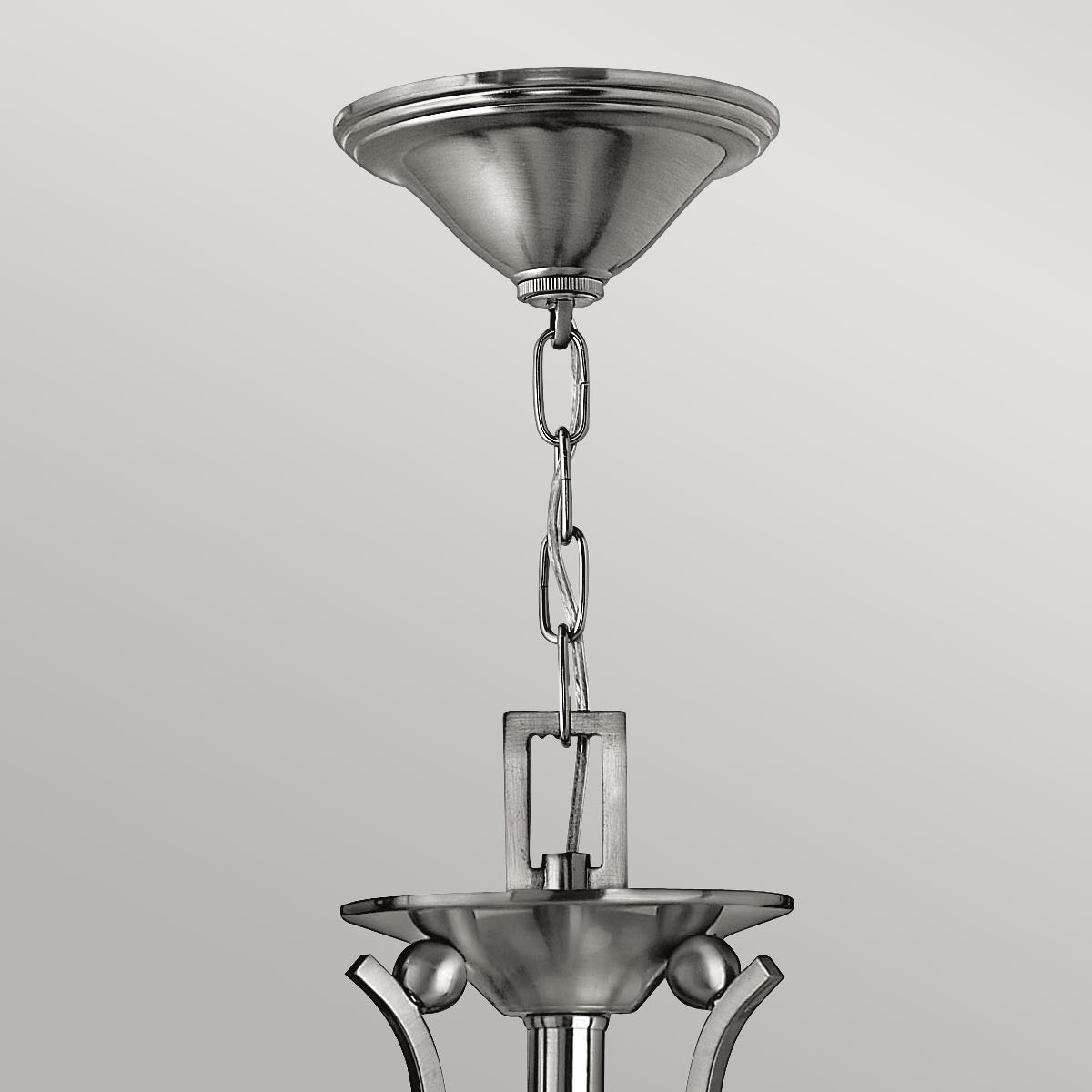 Hinkley Chandelier from the Bolla range. Bolla 3 Light Chandelier Product Code = HK-BOLLA3