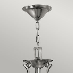 Hinkley Chandelier from the Bolla range. Bolla 3 Light Chandelier Product Code = HK-BOLLA3