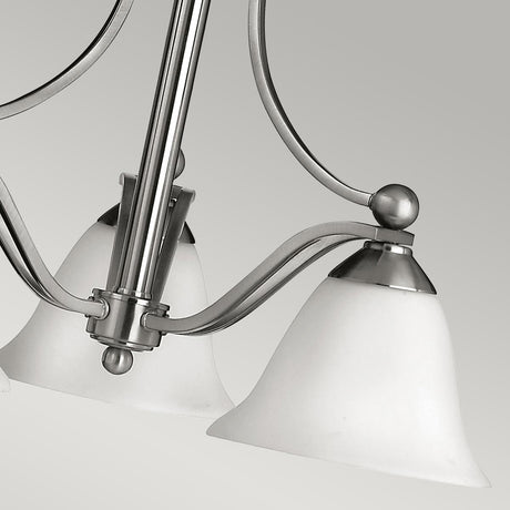 Hinkley Chandelier from the Bolla range. Bolla 3 Light Chandelier Product Code = HK-BOLLA3