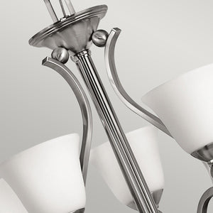 Hinkley Chandelier from the Bolla range. Bolla 5 Light Chandelier Product Code = HK-BOLLA5