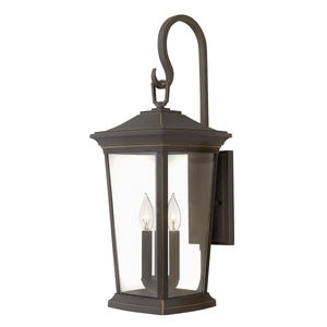 Hinkley Outdoor Wall Light from the Bromley range. Bromley 3 Light Large Wall Lantern Product Code = HK-BROMLEY2-L