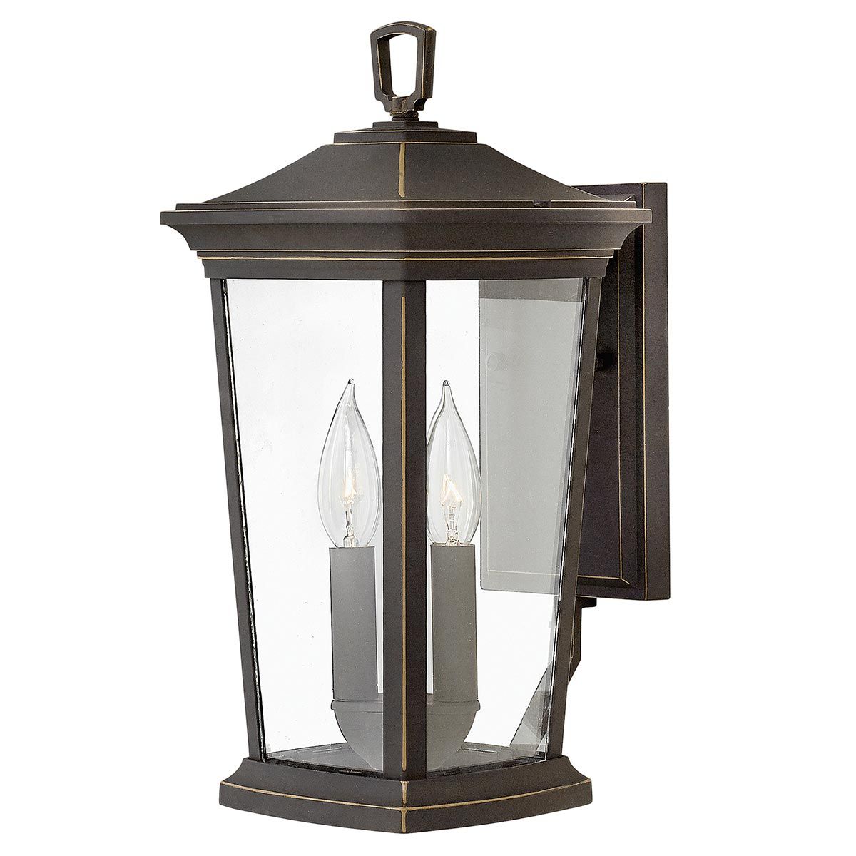 Hinkley Outdoor Wall Light from the Bromley range. Bromley 2 Light Medium Wall Lantern – SKU HK-BROMLEY2-M