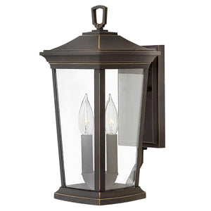 Hinkley Outdoor Wall Light from the Bromley range. Bromley 2 Light Medium Wall Lantern Product Code = HK-BROMLEY2-M