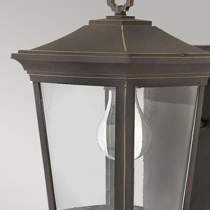 Hinkley Outdoor Wall Light from the Bromley range. Bromley 1 Light Small Wall Lantern Product Code = HK-BROMLEY2-S