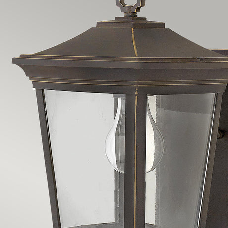 Hinkley Outdoor Wall Light from the Bromley range. Bromley 1 Light Small Wall Lantern Product Code = HK-BROMLEY2-S