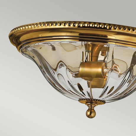 Hinkley Ceiling Flush from the Cambridge range. Cambridge 2 Light Flush Product Code = HK-CAMBRIDGE-F-A