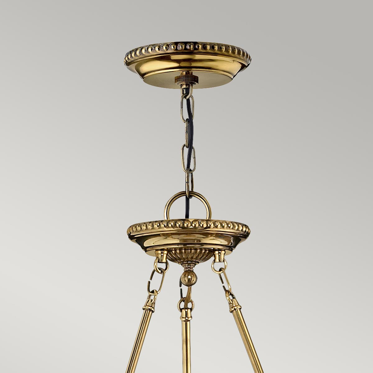 Hinkley Pendant from the Cambridge range. Cambridge 3 Light Large Pendant Product Code = HK-CAMBRIDGE-P-L