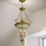 Hinkley Pendant from the Cambridge range. Cambridge 3 Light Large Pendant Product Code = HK-CAMBRIDGE-P-L