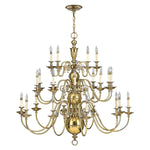 Hinkley Chandelier from the Cambridge range. Cambridge 25 Light Chandelier Product Code = HK-CAMBRIDGE25