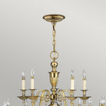 Hinkley Chandelier from the Cambridge range. Cambridge 25 Light Chandelier – SKU HK-CAMBRIDGE25