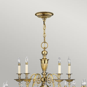 Hinkley Chandelier from the Cambridge range. Cambridge 25 Light Chandelier Product Code = HK-CAMBRIDGE25