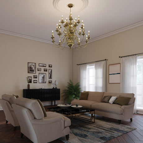 Hinkley Chandelier from the Cambridge range. Cambridge 25 Light Chandelier Product Code = HK-CAMBRIDGE25