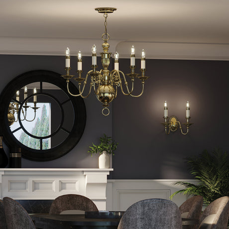 Hinkley Chandelier from the Cambridge range. Cambridge 6 Light Chandelier Product Code = HK-CAMBRIDGE6