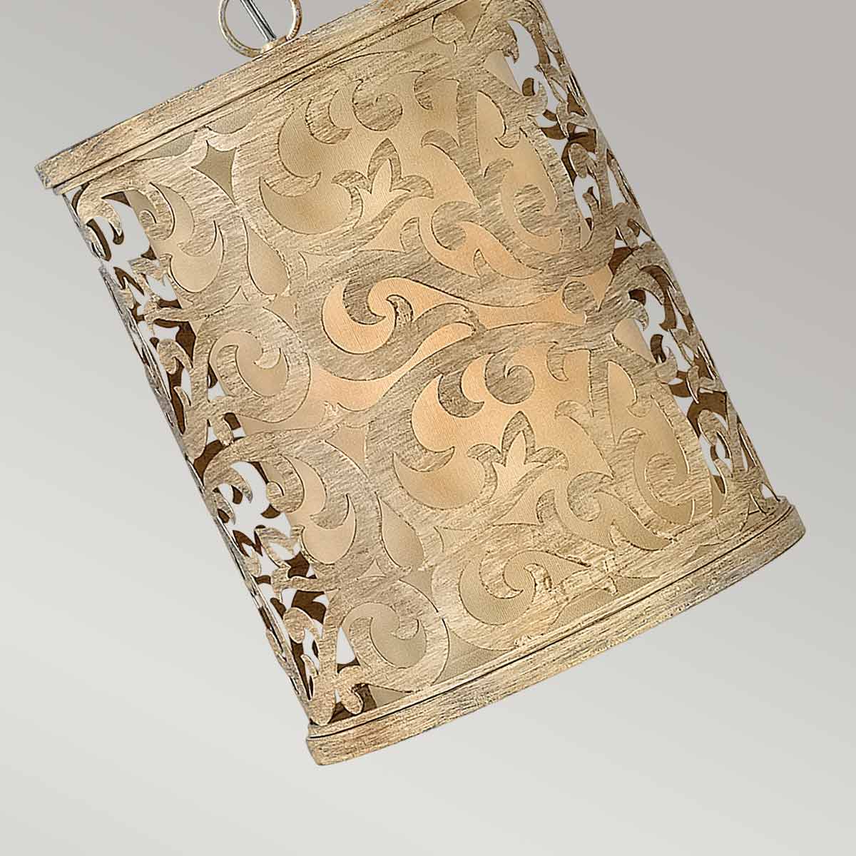Hinkley Pendant from the Carabel range. Carabel 1 Light Mini Pendant Product Code = HK-CARABEL-P-A