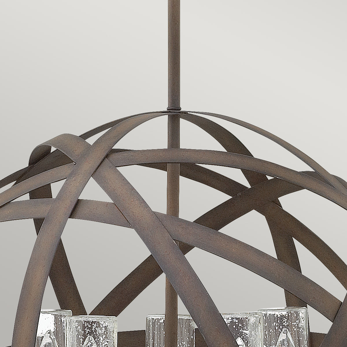 Hinkley Chandelier from the Carson range. Carson 5 Light Outdoor Chandelier Product Code = HK-CARSON-5P